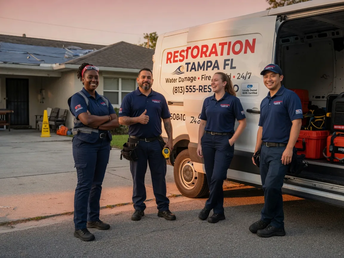 Water Damage Restoration company in Lucien, OK